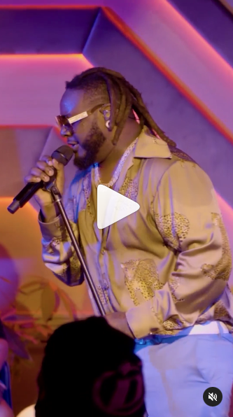 A screenshot of T-Pain's instagram reel. Click the image for the video.